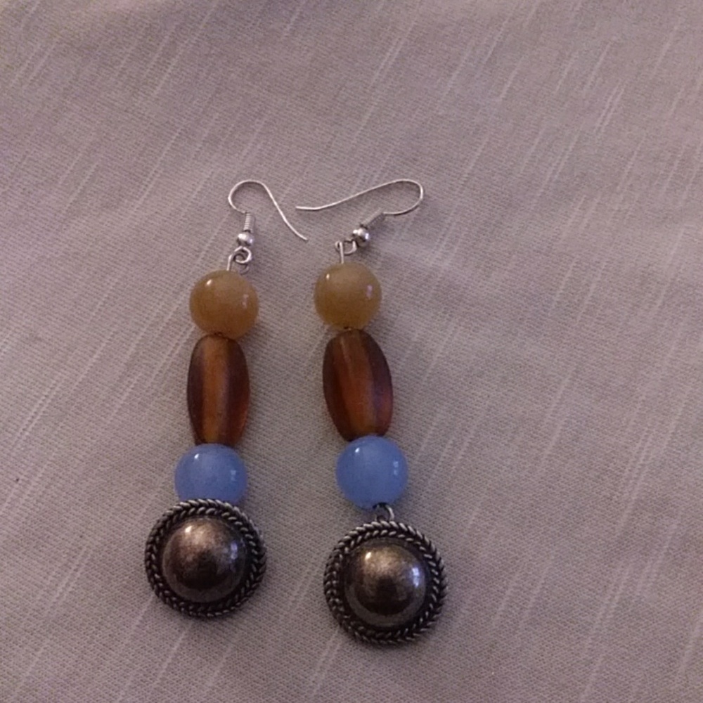 Handmade beaded earrings